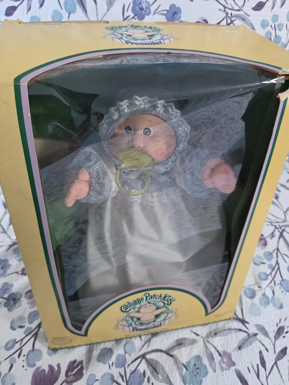 Vintage 1983 Coleco Cabbage Patch Kids Preemie Doll NIB